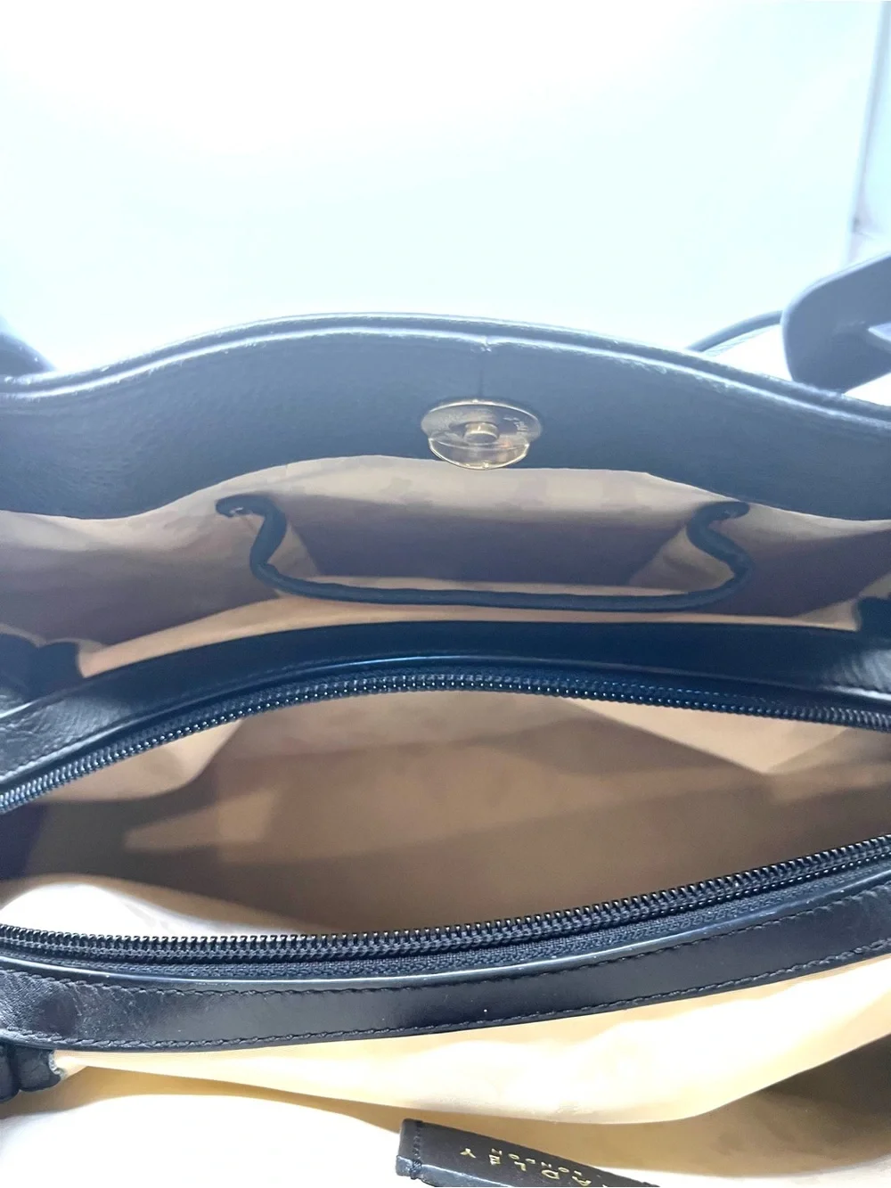 Radley London Provence Street Purse Multiway Black Pebble Leather